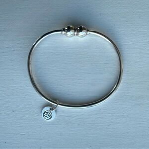 Cape Cod Jewelry LeStage Double Ball Design Bangle Bracelet Size 6.5